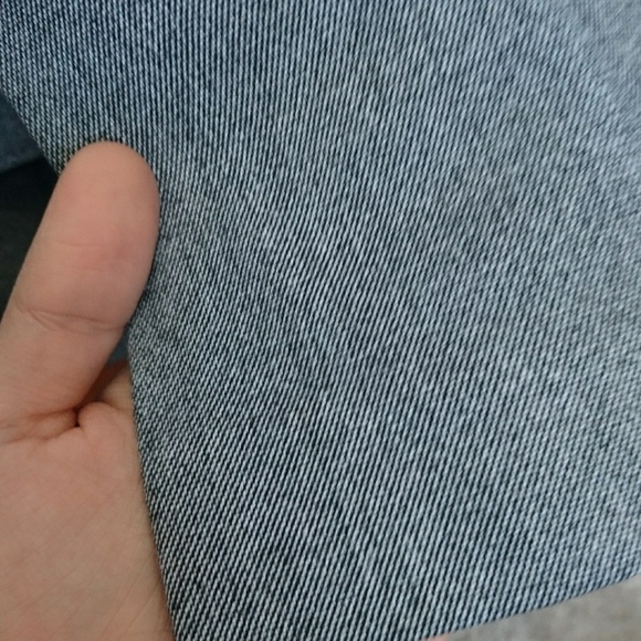 Gray textured Express Editor flare pants 6R - Picture 4 of 4